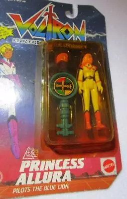 RARE 1984 Voltron ACTION Figure PRINCESS ALLURA MATTEL DAMAGE CARD HARD TO FIND • $69.99