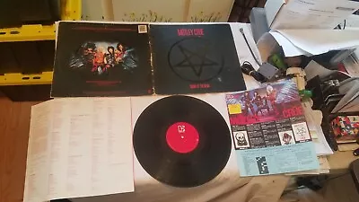 MOTLEY CRUE Shout At The Devil 12  Vinyl LP Record Original Gatefold W/ Lyric • $24.99