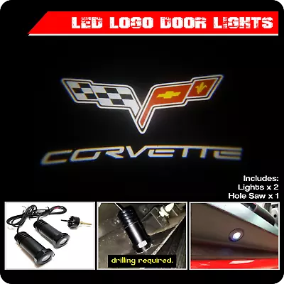 Vantage V2 LED GOBO Projector Lights For Corvette 2005-13 C6 9311 • $25