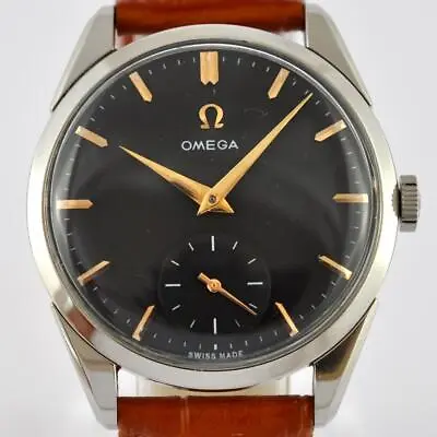 Swiss Omega  Authentic 1958' Manual Wind Steel Gents Watch Vintage Ref 2900 • $575