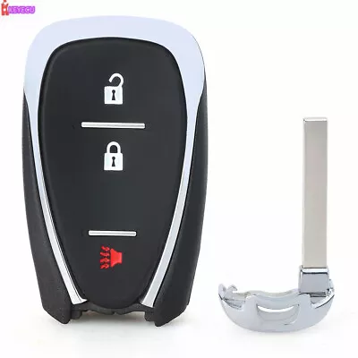 Replacement Keyless Remote Fob Smart Key Cover Case 3 Buttons For GM Chevy HYQ4 • $9.34