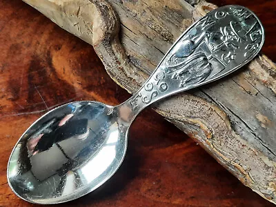 Sterling Silver Dominick & Haff Mother Goose Baby Spoon • $65