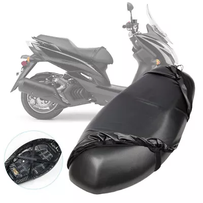 Waterproof Sunscreen Motorcycle Scooter Saddle Seat Cover TPU Film Protector Pad • £10.46