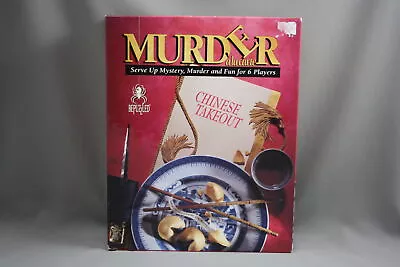 Murder A La Carte - Chinese Takeout - Vintage Murder Mystery Game - New Unplayed • $18.11