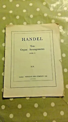 Handel Ten Organ Arrangements Book 2 • £3