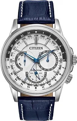 Citizen Calendrier Eco-Drive World Time Men's Watch BU2020-02A • $244.75