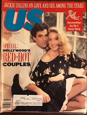 Us Magazine February 20 1989 Hollywood's Hot Couples Kin Olin Patricia Wettig • £4.02