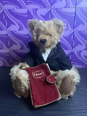 Johann Wolfgang Von Goet Teddybär Von Hermann-Coburg Teddy Bear W/Growler EXQ! • $115