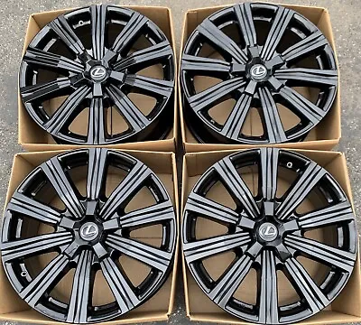 21” Lexus LX570 Factory OEM Rims Wheels Gloss Black 74341 Set 4 LX • $2300