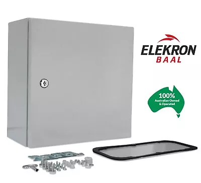 $68 • Buy Electrical Steel Enclosure Box Cabinet Switchboard 300(H)x200(W)x150(D) IP66