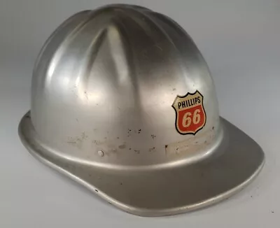 Vintage Phillips 66 McDonald T Aluminum Hardhat Helmet Oil And Gas • $45