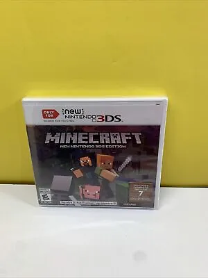 Minecraft - Nintendo New 3DS Edition - Nintendo 3DS New And Sealed Free Shipping • $39.99