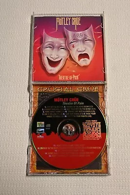 Motley Crue - Theatre Of Pain - 1999 - Crucial Crue - CD - Remastered • $15