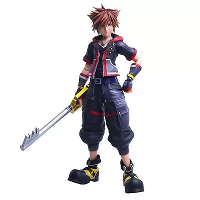 KINGDOM HEARTS III Play Arts Kai Sora Ver.2 PVC Painted Movable Figure • $102.37