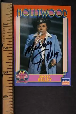 Country Musician MICKEY GILLEY (1936-2022) AUTOGRAPH TRADING CARD~ • $0.99