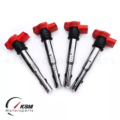 4 X Performance Ignition Coils FOR AUDI R8 2.0TFSI 2.0TSI A3 GOLF 5 LEON SKODA • $157.50