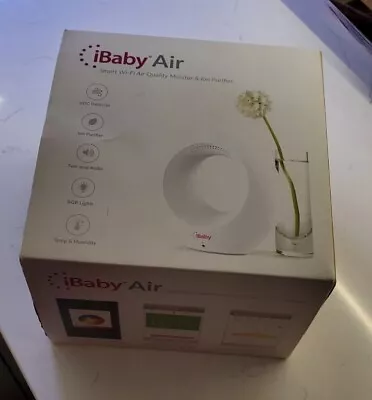 IBaby Air Smart Wifi Air Quality Monitor Ion Purifier VOC Temperature Detector • $69