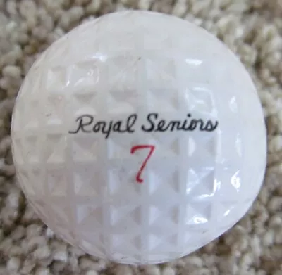 Used U.s. Royal Seniors Mesh Golf Ball Repainted • $29