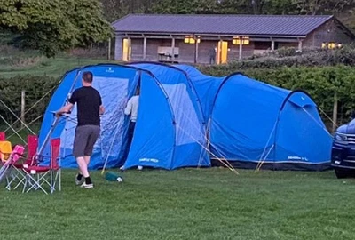 £250 • Buy Hi Gear Zenobia 6 Person Nightfall Tent, Habitat Porch, Footprint And Carpet 