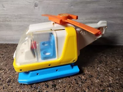 Vintage Chicco Toy Helicopter (Made In Italy) Colorful Plastic • $22.99