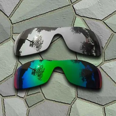 US Silver&Jade Green Polarized Lenses Replacement For-Oakley Antix • $14.99
