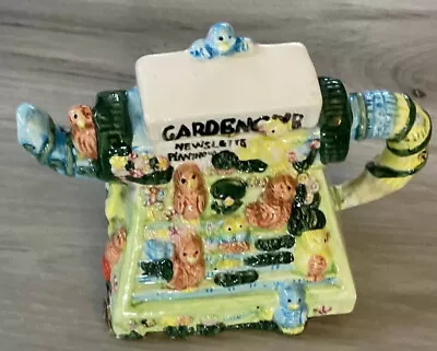 Tee Nee Garden Club Tea Pot - Cardinal Inc.  1995 • $12