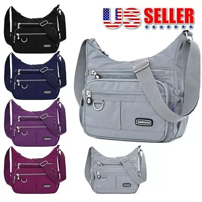 Waterproof Messenger Cross Body Ladies Handbag Bag Shoulder Bag Women Purse • $13.40