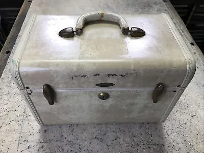 Vintage 1950s SAMSONITE Makeup Train Case W/ Working Lock & Key - Fast Ship Read • $29.99