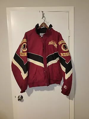 Vintage Starter Pro Line NFL Washington Redskins Jacket RARE! • $100