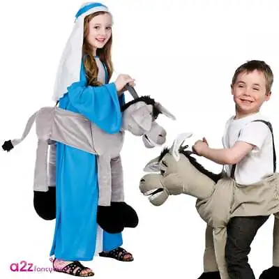 Boys Or Girls Ride On Camel Or Donkey Christmas Nativity Fancy Dress One Size • £16.95