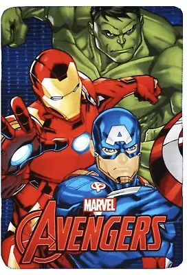 Marvel Avengers Fleece Blanket 140cm (55 ) X 100cm (39.5 ) • $18.99