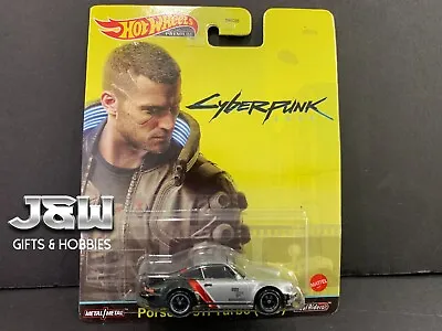 Hot Wheels Porsche 911 Turbo 930 Cyberpunk 2077 DMC55-957K 1/64 • $20.99