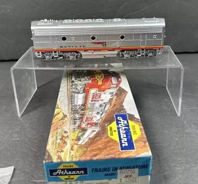 Vintage HO ATHEARN 3250 F7B SUPER POWER SANTA FE PASSENGER LOCOMOTIVE  NIB • $54.99