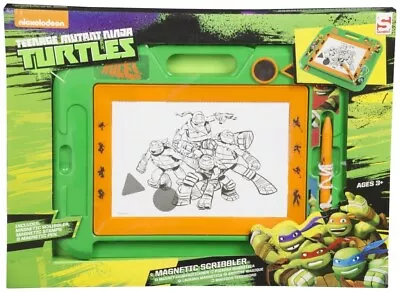 Teenage Turtles Children's Medium Magnetic Scribbler Drawing Doodle Board • £14.99
