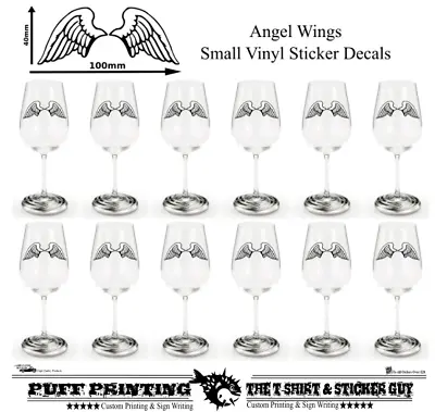 £0.99 • Buy Angel Wings Wall Stickers Decals Vinyl Wall Baby Room Bedroom  Craft  Arts .