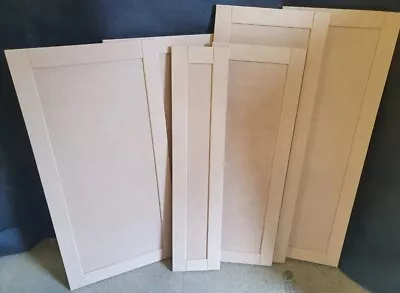 18mm MDF Shaker Replacement Cupboard Doors & Drawer Fronts (65mm & 85mm Frames) • £20.10