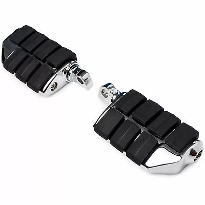 $33.99 • Buy Chrome Dually Style Foot Pegs For 2002-2006 Harley Davidson V Rod VRSCA