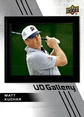 2024 Upper Deck GOLF UD Gallery INSERT UD-8 Matt Kuchar • $1.99