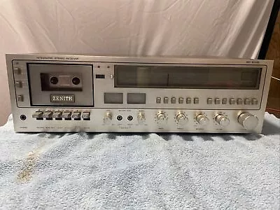 Zenith Integrated Stereo Cassette Deck MC 6065 AM/FM Phono/Tape/Aux Inputs • $90