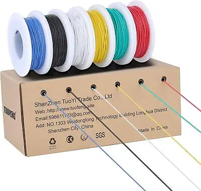 £20.49 • Buy 30 AWG Electrical Wire Kit, Colored Wire Kit 0.05mm² TUOFENG