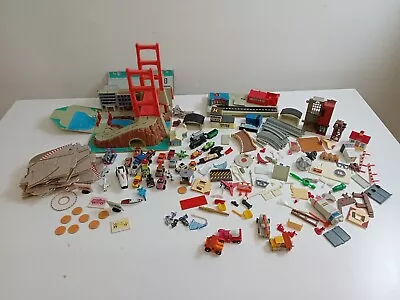 Vintage Galoob Micro Machines Super City Toolbox / Vehicles Bundle & Accessories • $18.64