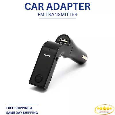 Car G7 Bluetooth Wireless Car Radio FM Transmitter USB Charger Mp3 Player • $10.79