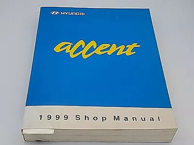 1999 HYUNDAI Accent Service Repair Shop Manual - Volume 1 Only - Pls Rd • $24.99