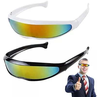 Cyclops Visor Sunglasses Motorcycle Glasses Bike Eyewear Laser Eyeglasses • $7.71