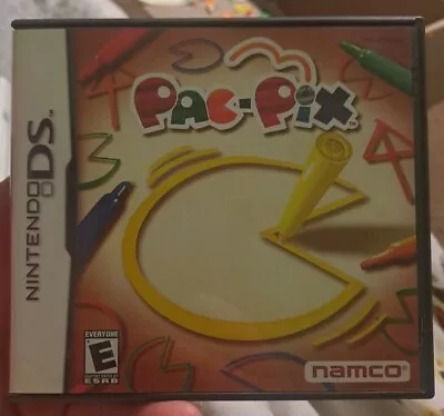 Pac-Pix (Nintendo DS 2005) Complete CIB Pac Man Namco • $11.79