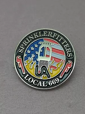 Ua Plumbers Pipefitters Steamfitters Union Made Local 669 Pin Lu  • $65