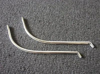 Vw Bug Chrome Trims Type1 Window Air Out Perohaus Ghe Happich 53-57 Pair Nos • $145