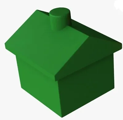 Monopoly Houses X32 Monopaly Game Spares Extra Houses Green Homes Genuine Hasbro • $12.69