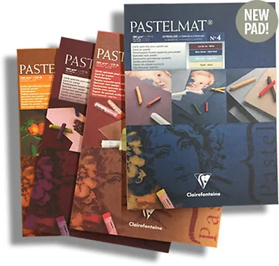 Clairefontaine Pastelmat Pastel Card Pad - All Sizes & Colours • £16.99