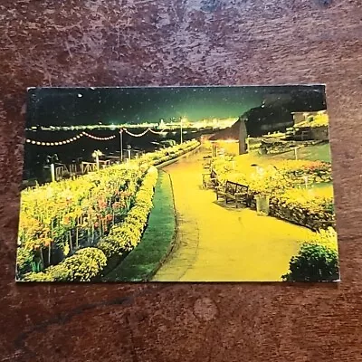 Greenhill Gardens Illuminations Weymouth J. Arthur Dixon Postcard L1 9986 UnP • £3.75